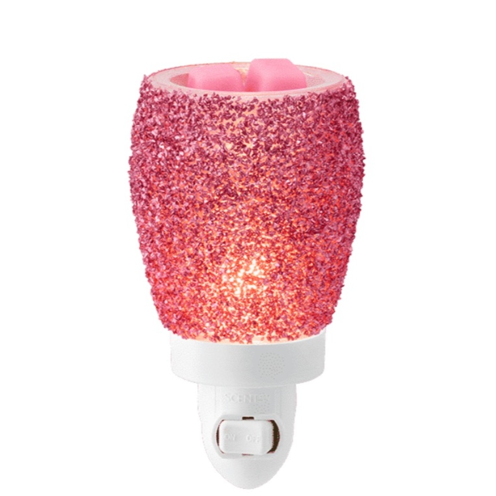 Scentsy Glitter Magenta Mini Warmer